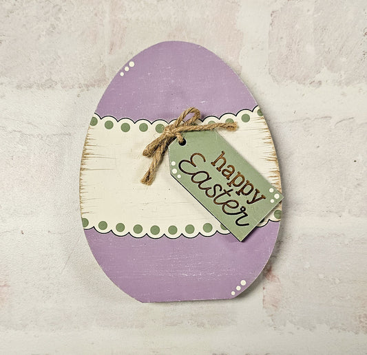 3D Decor Happy Easter Egg