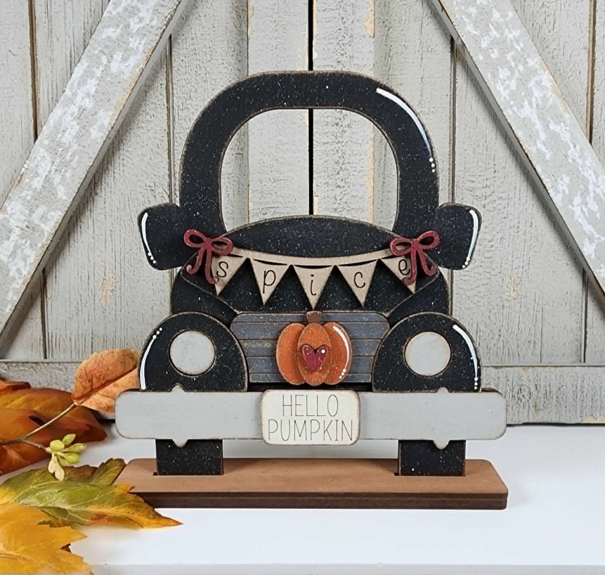 3D Standing Reversible Fall & Christmas Truck