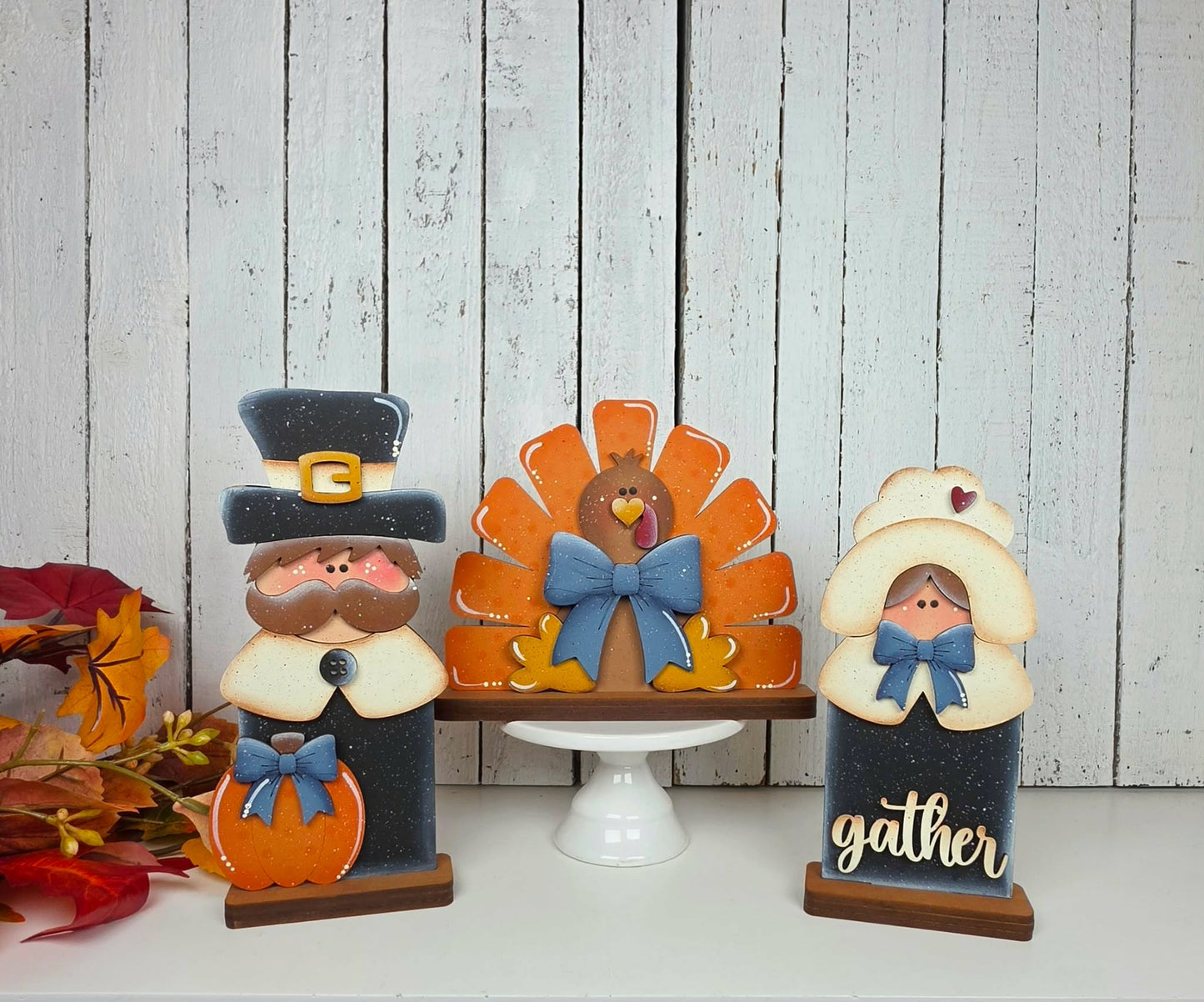 3D Thanksgiving Pilgrim set