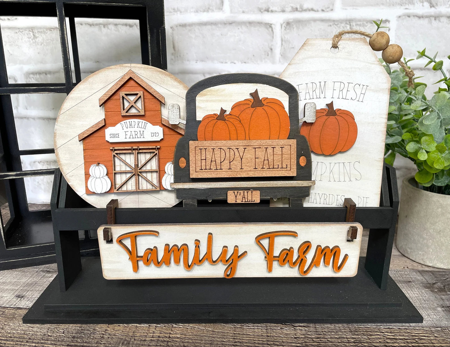 3d Interchangeable Wagon INSERTS - Fall & Halloween