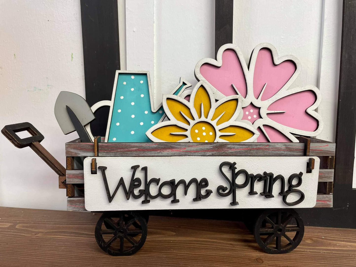 3d Interchangeable Wagon INSERTS - Spring