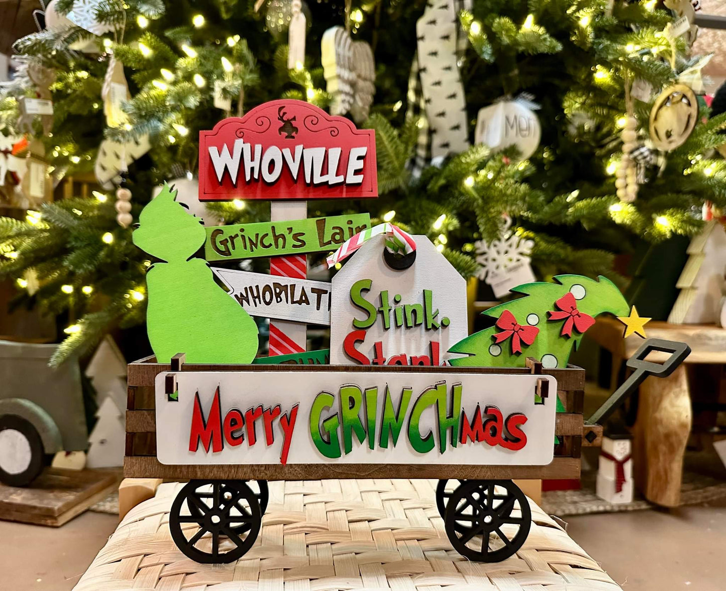 3d Interchangeable Wagon INSERTS - Christmas & Winter