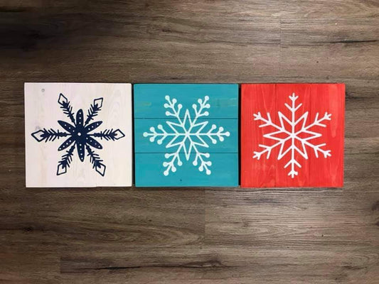 Snowflake trio version 2