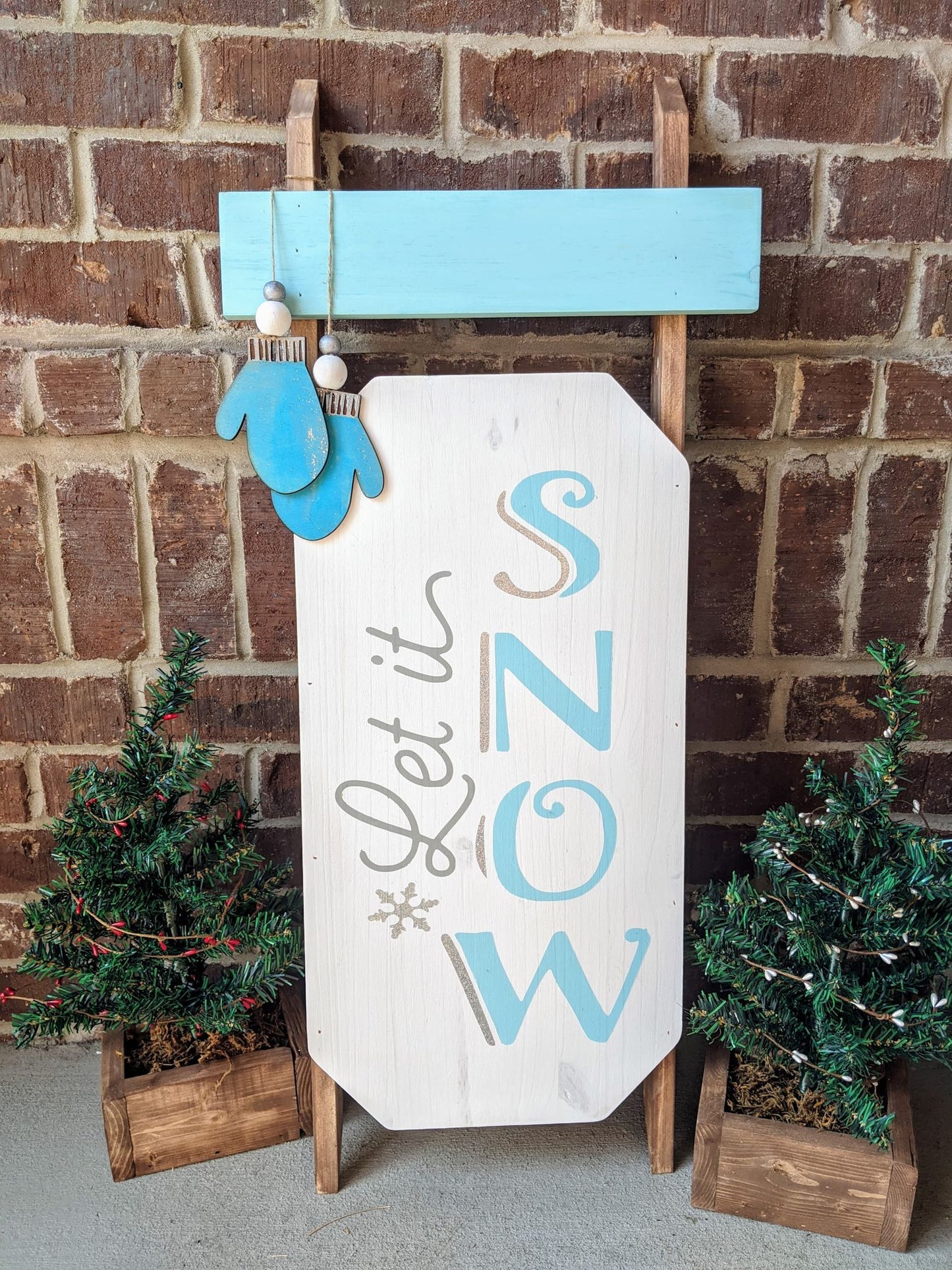 Winter Sled - Let it Snow