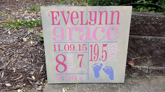 Baby name date time pounds inches