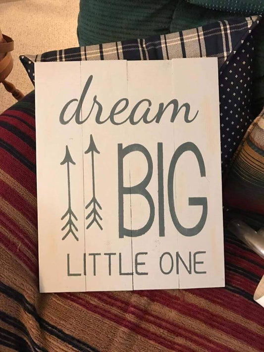 Dream big little one with arrows