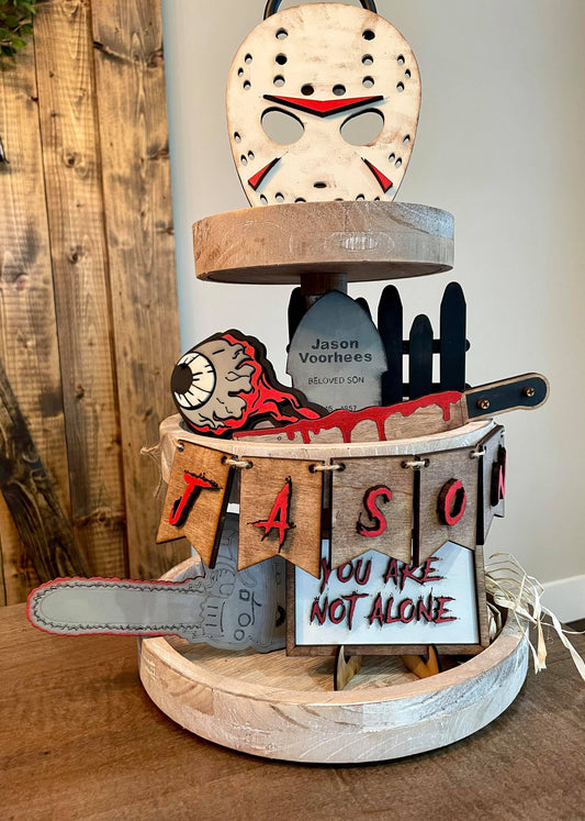 3D Tiered Tray Decor - Jason