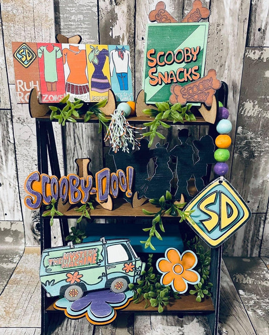 3D Tiered Tray Decor - Scooby Doo