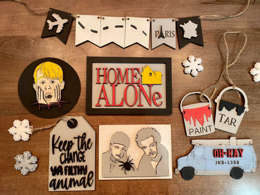 3D Tiered Tray Decor - Home Alone