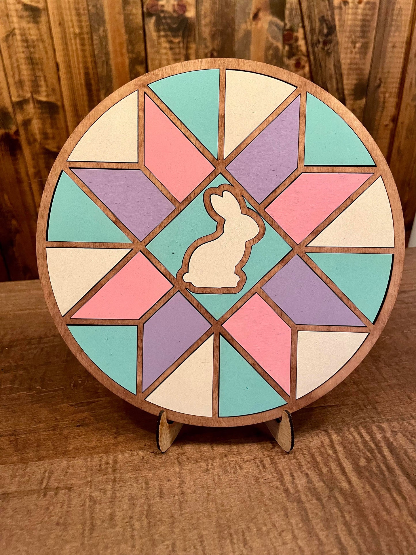 3D Barn Quilt Easter