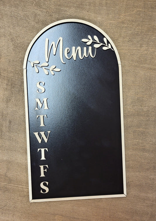 3D Menu Board