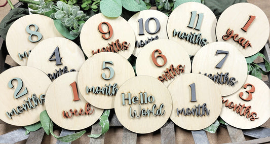 3D Milestone Markers