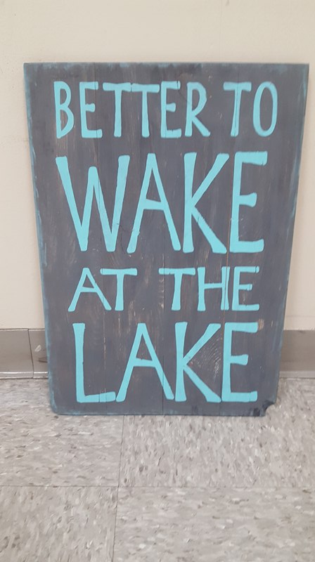 Better to wake at the lake