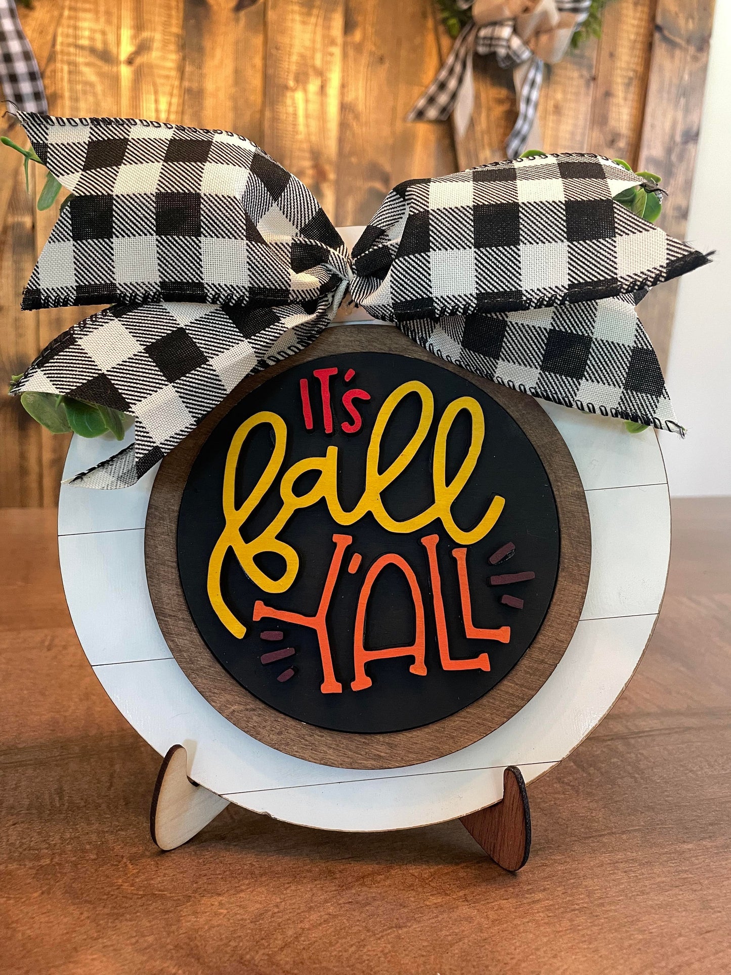 3D Interchangeable Round INSERTS - Fall & Halloween