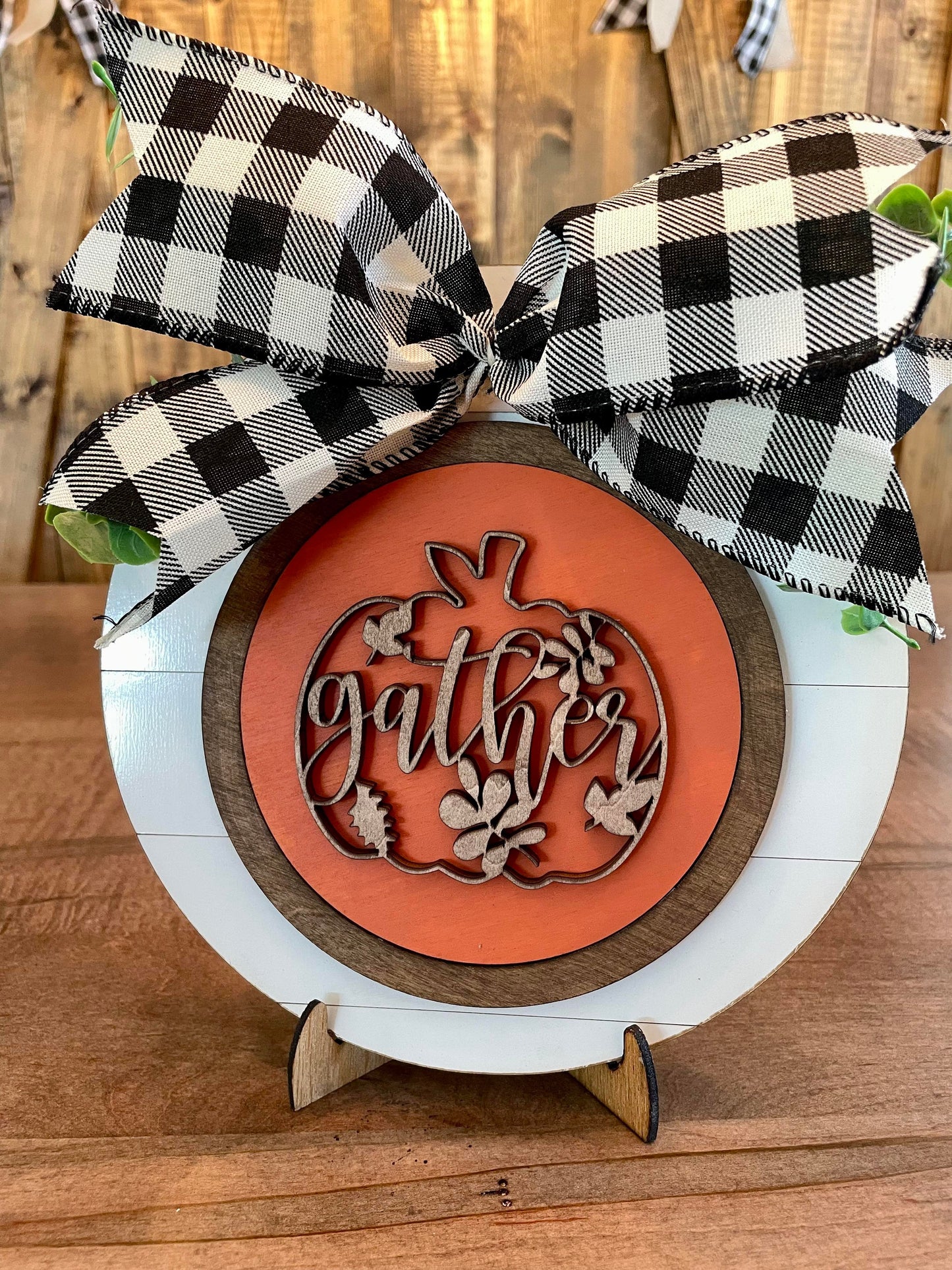 3D Interchangeable Round INSERTS - Fall & Halloween
