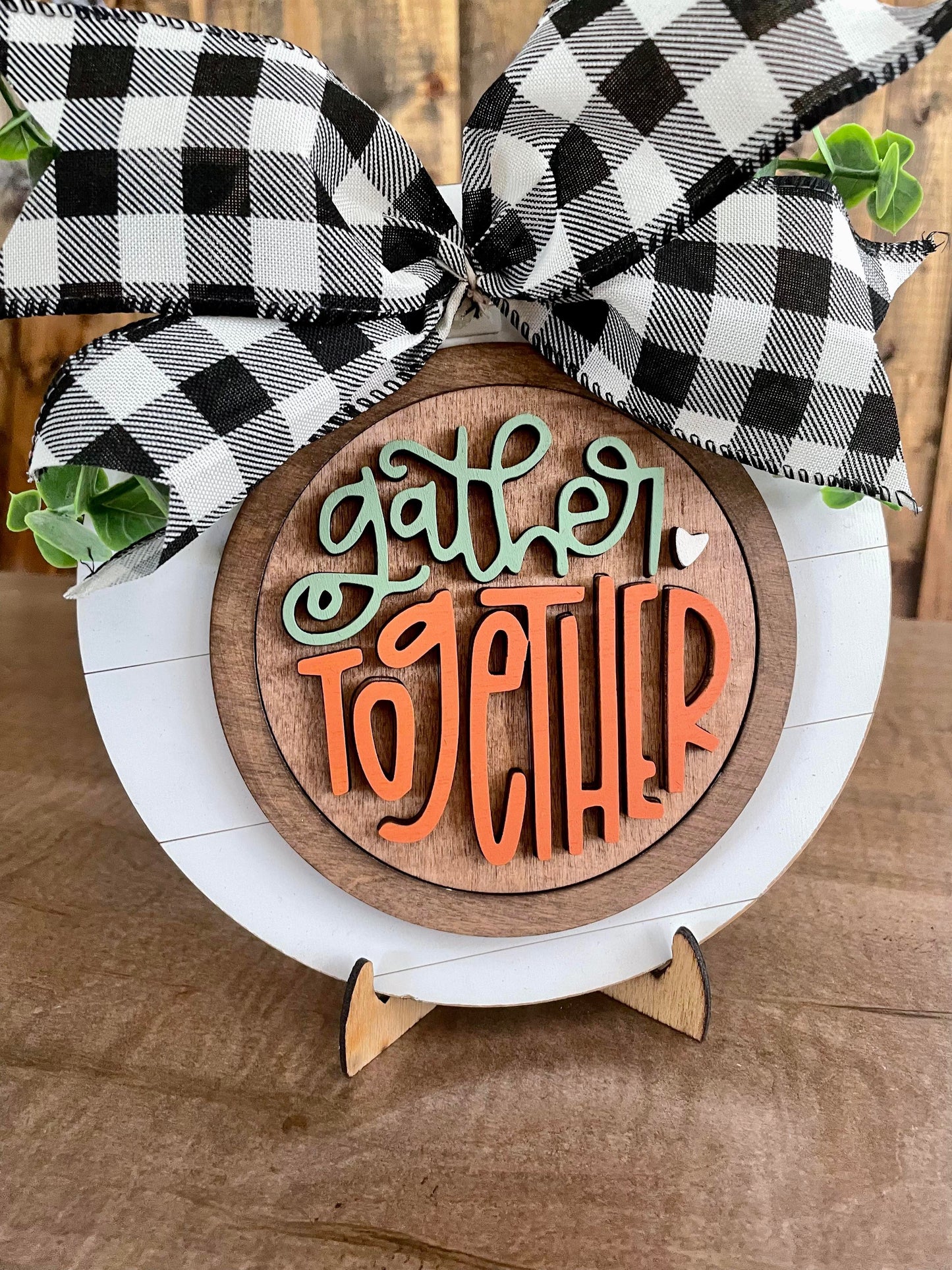 3D Interchangeable Round INSERTS - Fall & Halloween