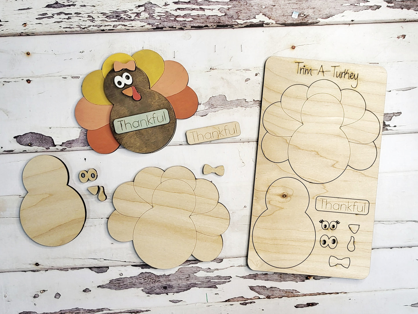 3D Punch out kids craft Seasonal
