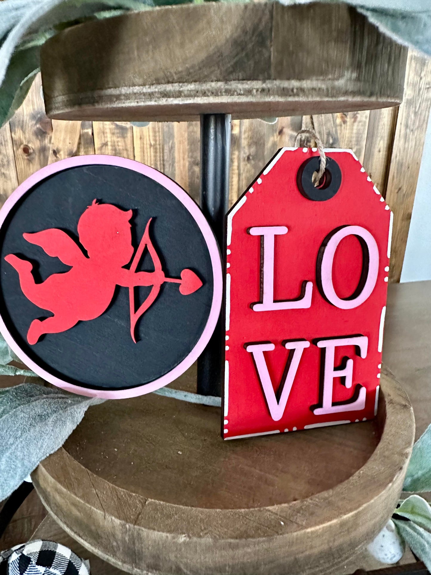 3D Tiered Tray Decor - Be Mine Valentine's Day