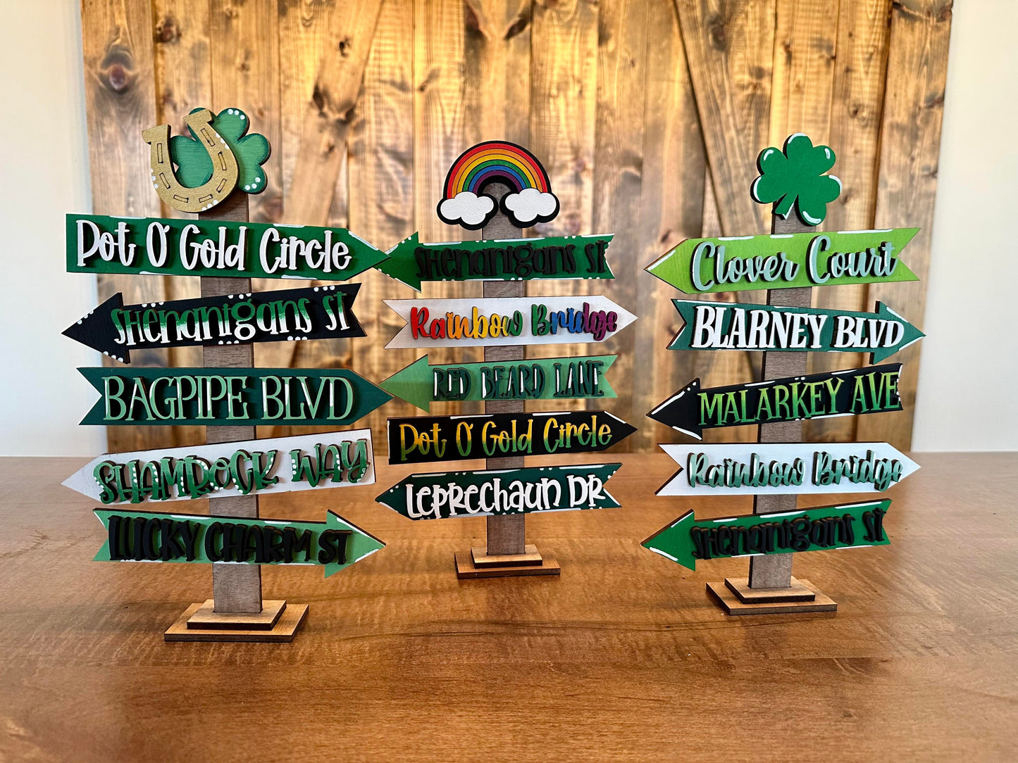 3D Seasonal Directional Signs