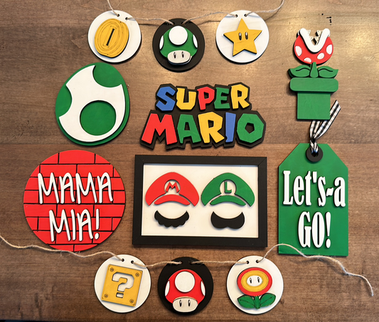 3D Tiered Tray Decor - Brothers