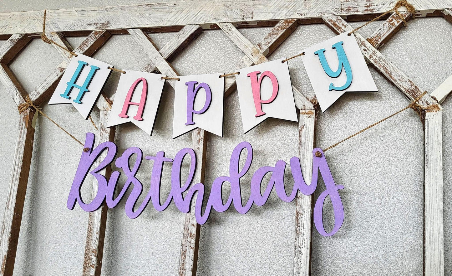 3D Banner - Happy Birthday