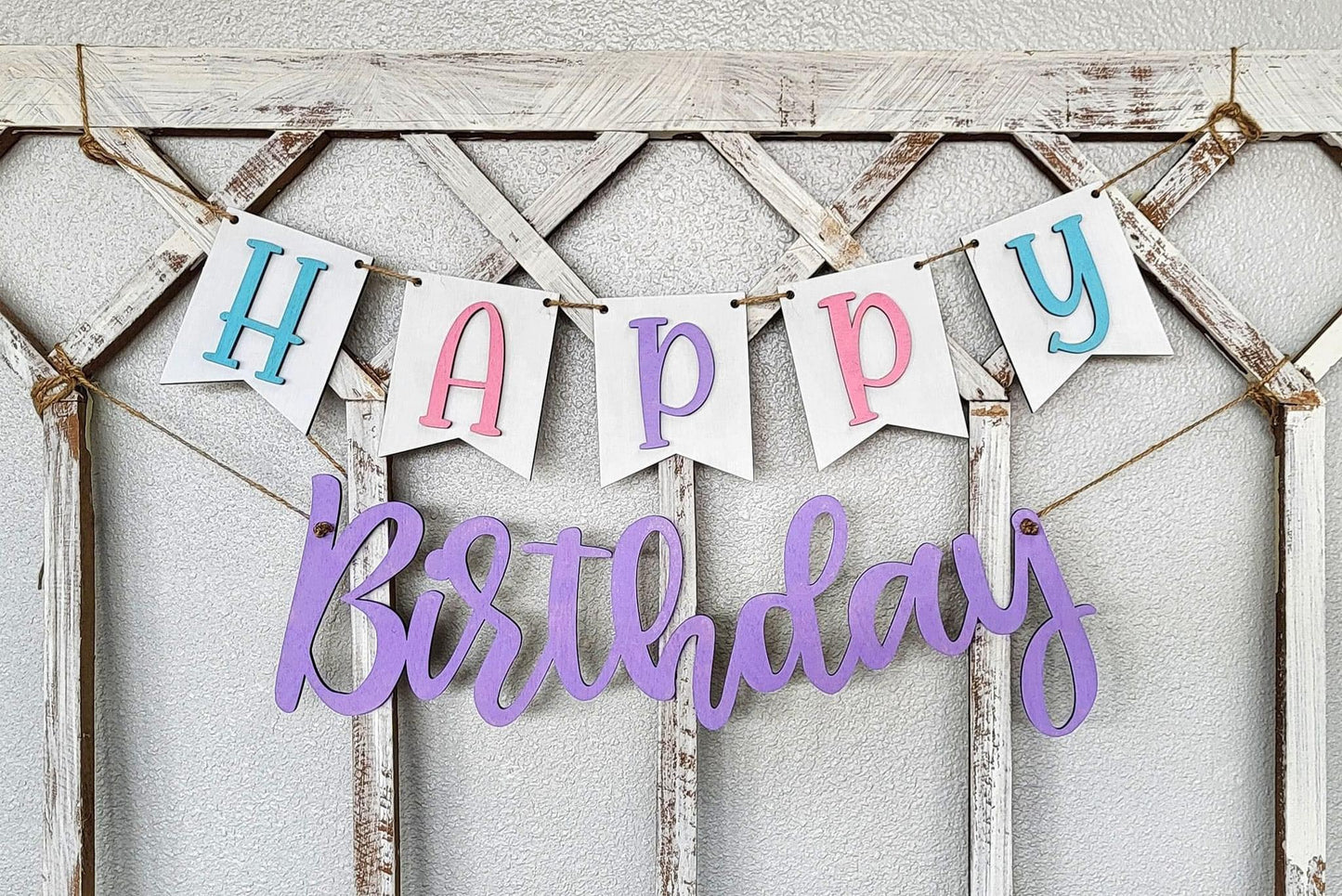 3D Banner - Happy Birthday