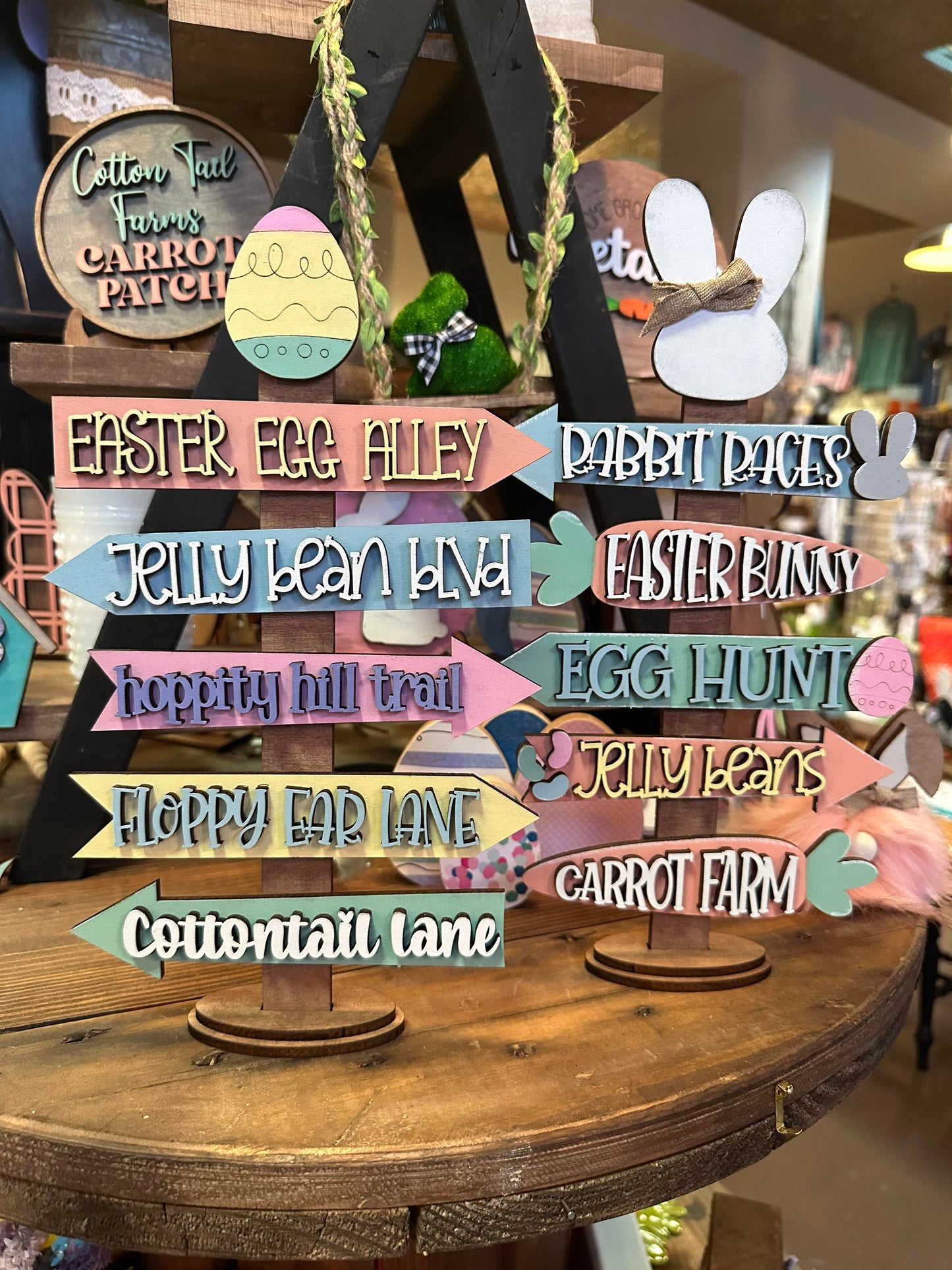 3D Seasonal Directional Signs