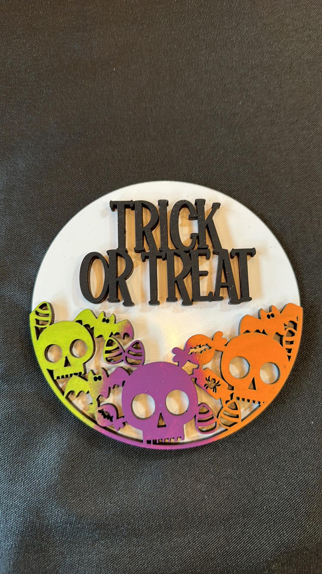 3D Interchangeable Round INSERTS - Fall & Halloween