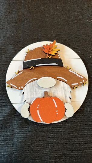 3D Interchangeable Round INSERTS - Fall & Halloween