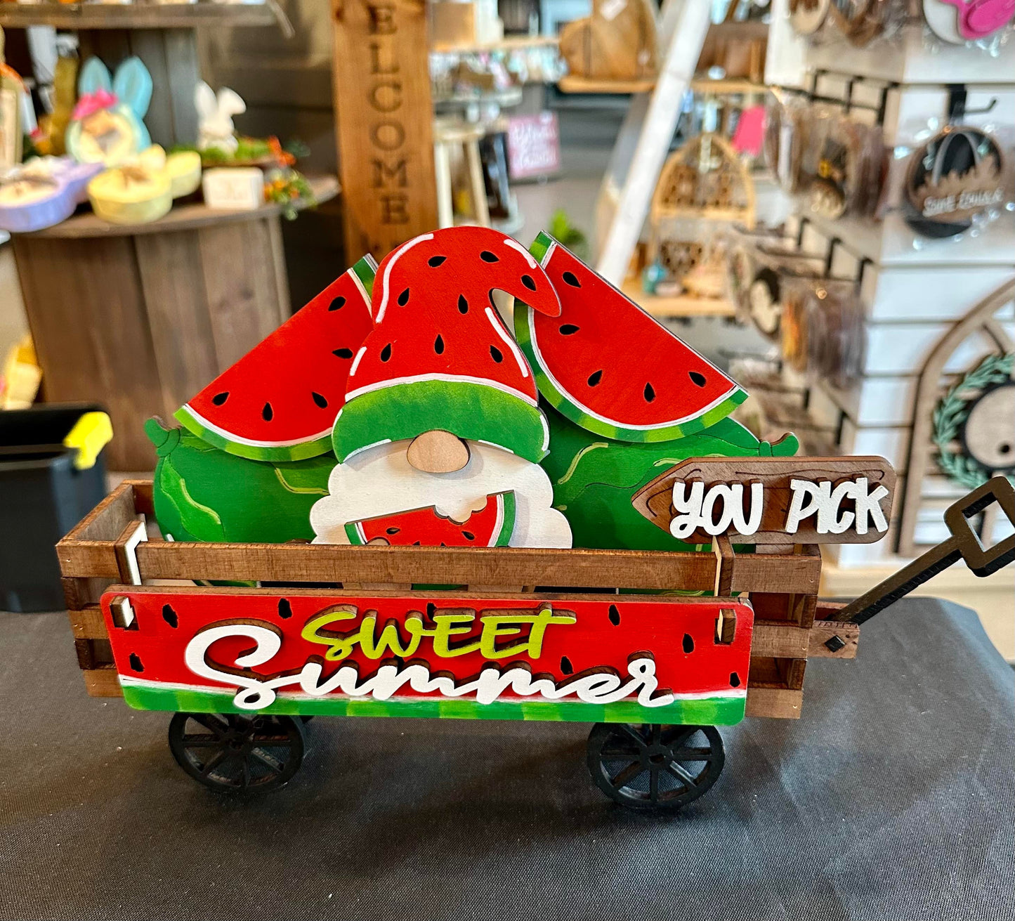 3d Interchangeable Wagon INSERTS - Summer and Patriotic