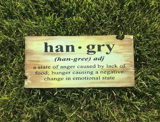 Han-gry definition