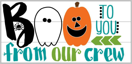 boo to you from our crew