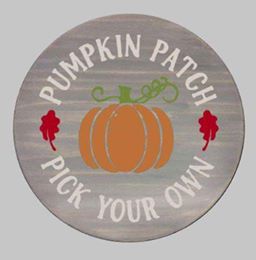 Pumpkin patch pick your own-round