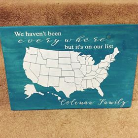 We haven't been everywhere but it's on our list with Family name