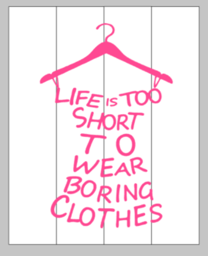 Life is too short to wear boring clothes