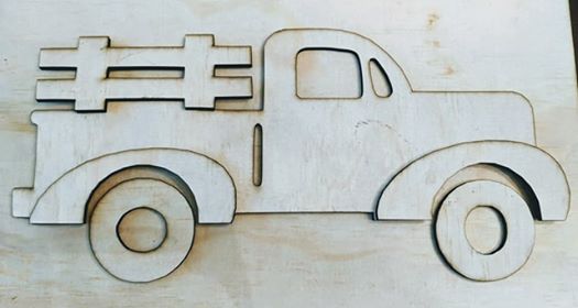 3D Seasonal interchangeable Truck Door Hanger