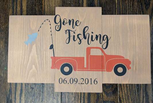 Truck Gone fishing