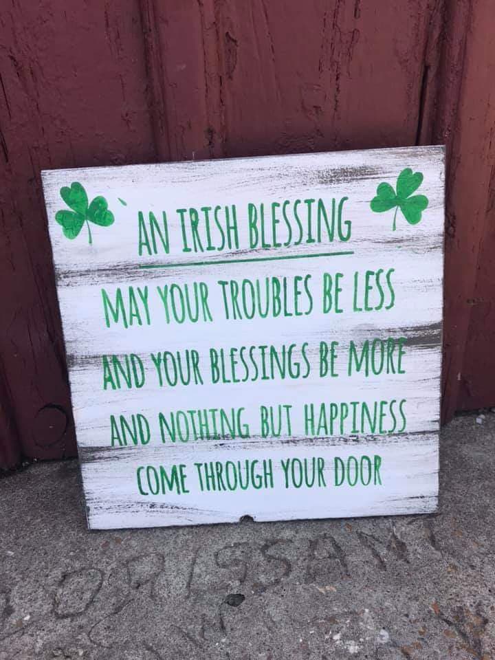 An Irish blessing