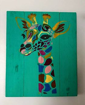 Giraffe head