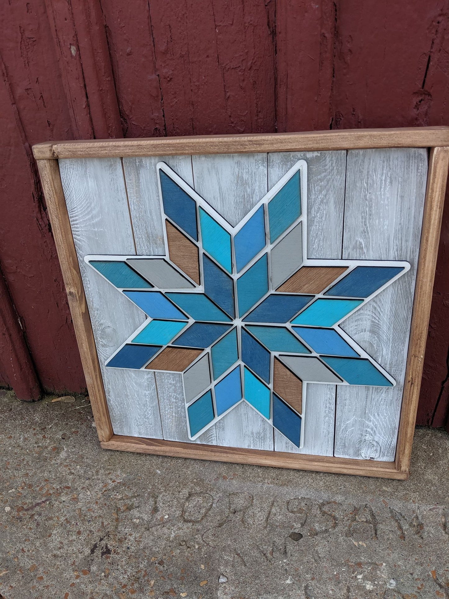 3D Barn Quilt Star