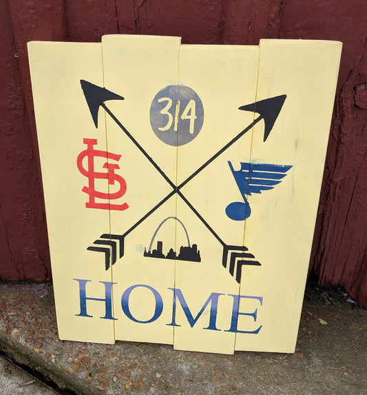 Crossing arrows home ( stl, blues, skyline, 314)