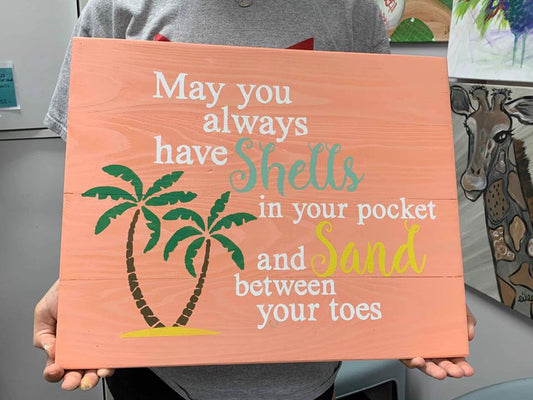 May you always have shells in your pocket