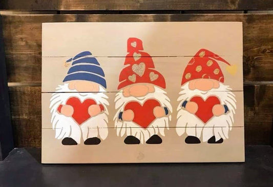 Valentines gnomes
