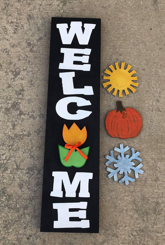 3D Welcome porch Interchangeable (Blocky)