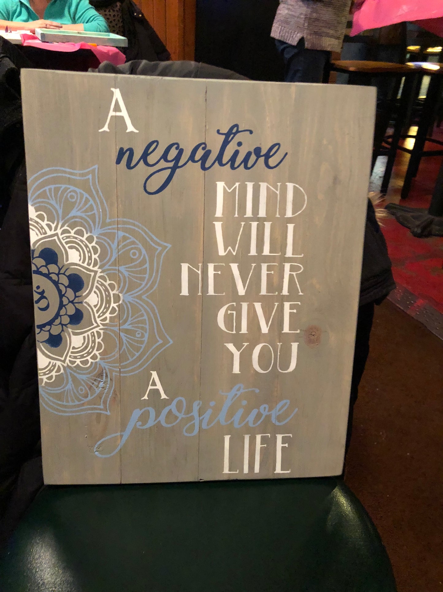 A Negative mind will never give you a positive life