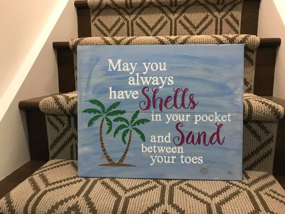 May you always have shells in your pocket