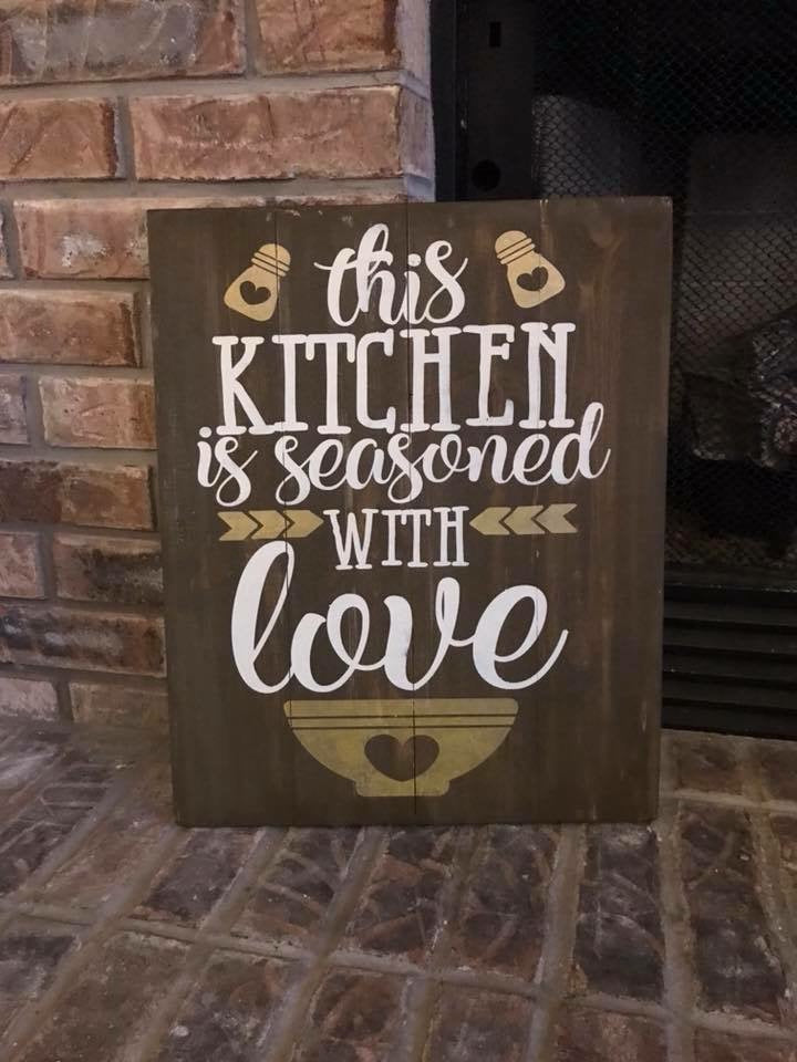 This kitchen is seasoned with love with shakers