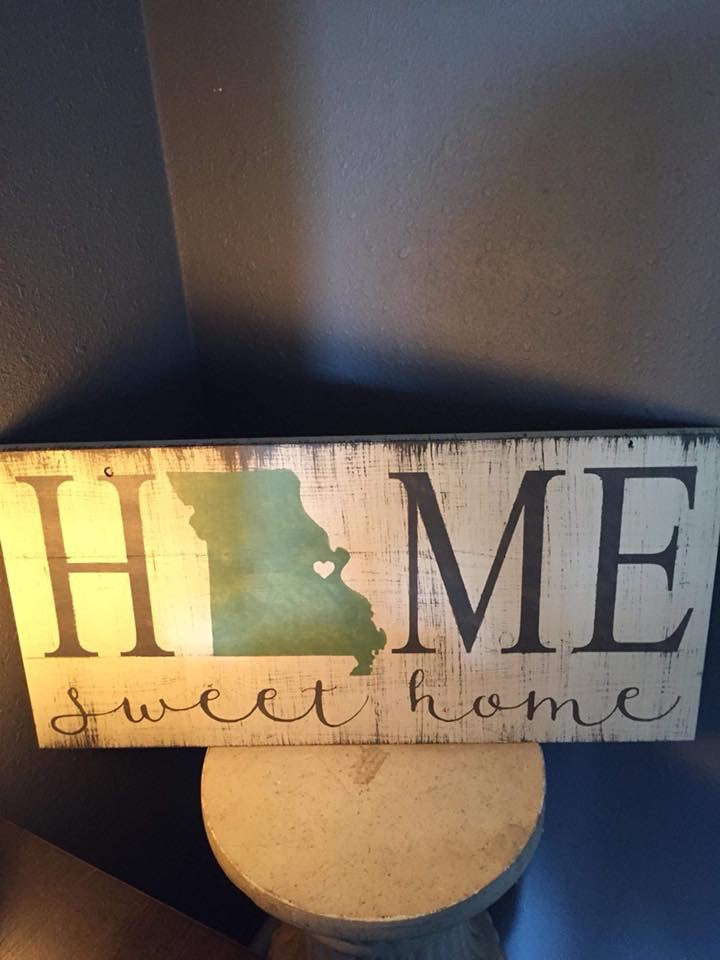 Home sweet home with heart