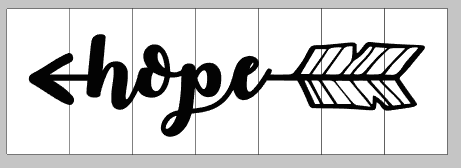 Hope with arrow