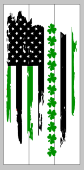 Clover flag